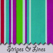 Printed stripes